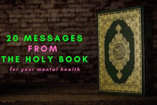 20 messages from the holy book for your mental health