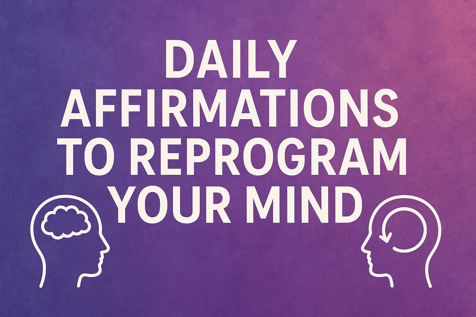 Daily Affirmations to Reprogram Your Mind