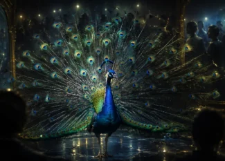 virtue signaling psychology - the peacock
