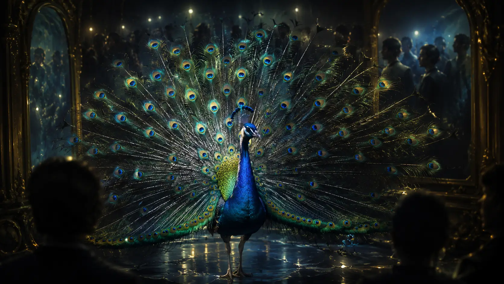 virtue signaling psychology - the peacock