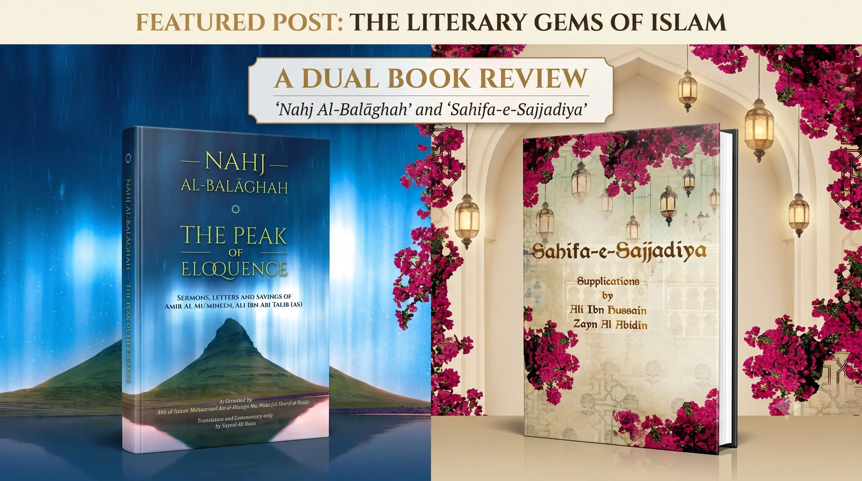 Sahifa e Sajjadiya and Nahj Al Balagha
